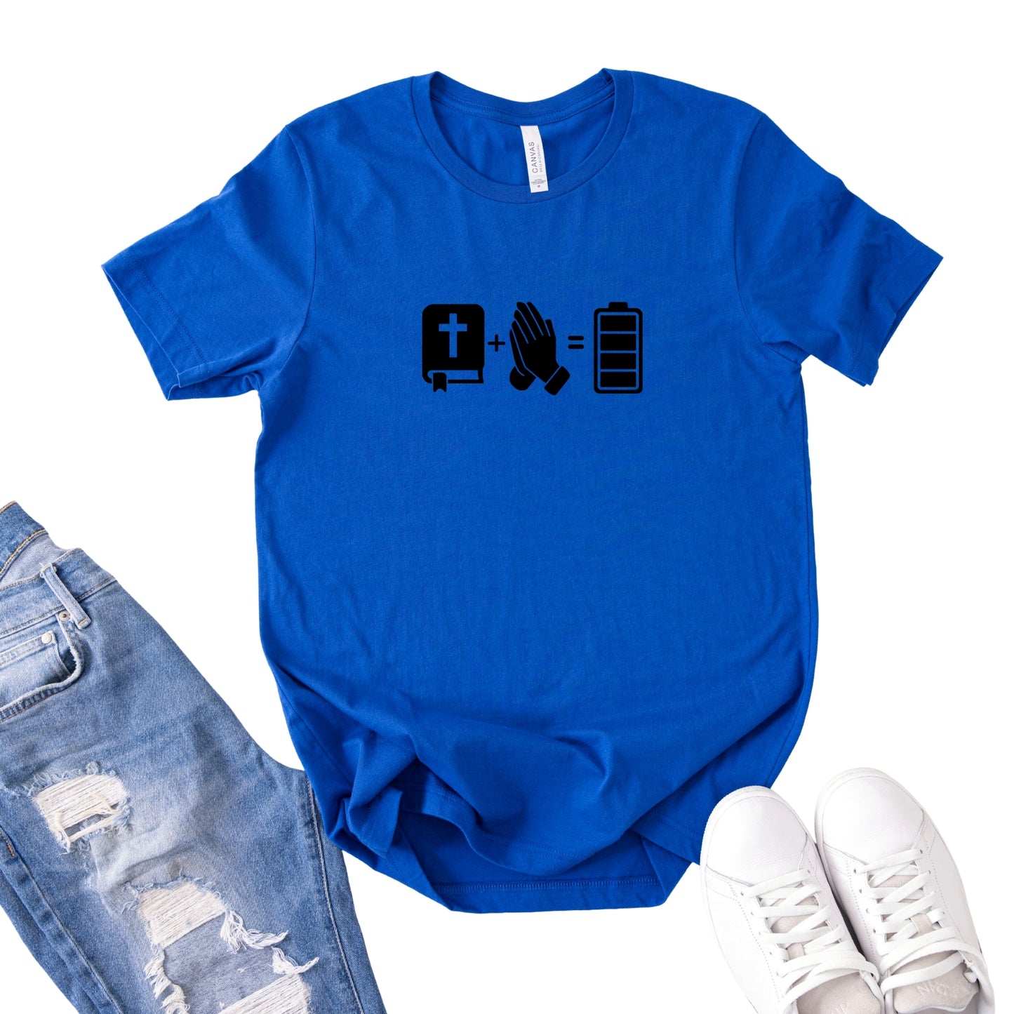 Faith, Prayer & Recharge T-Shirt