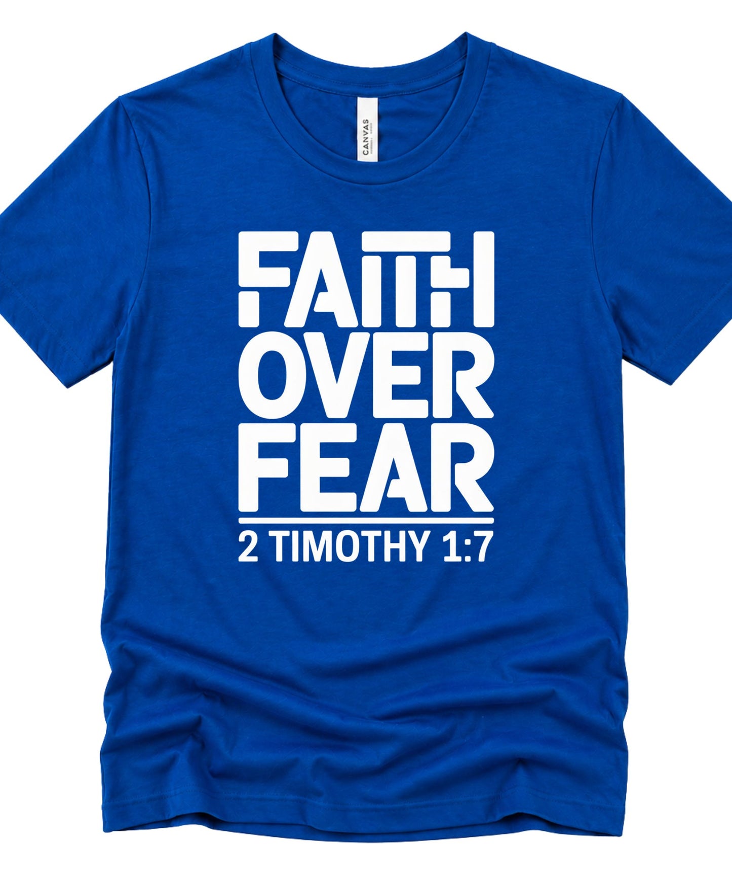 Faith Over Fear Christian T-Shirt
