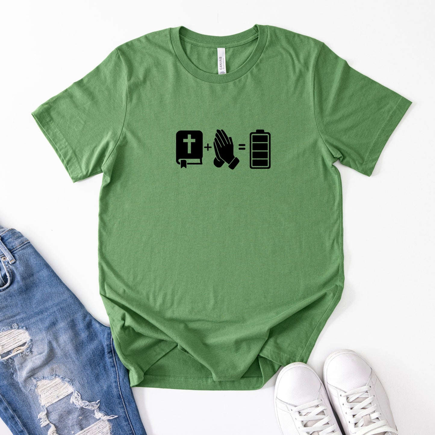 Faith, Prayer & Recharge T-Shirt
