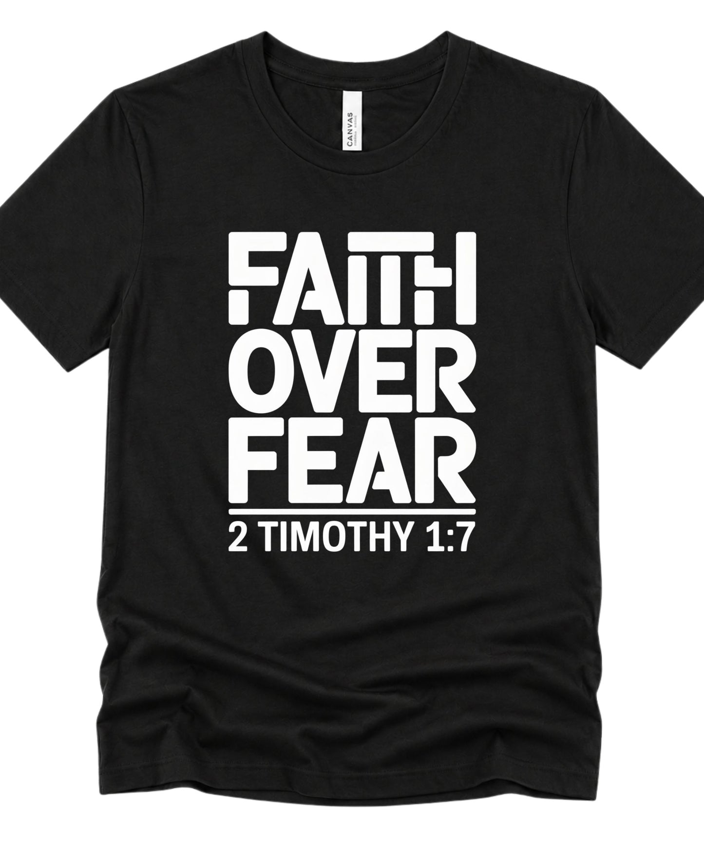 Faith Over Fear Christian T-Shirt