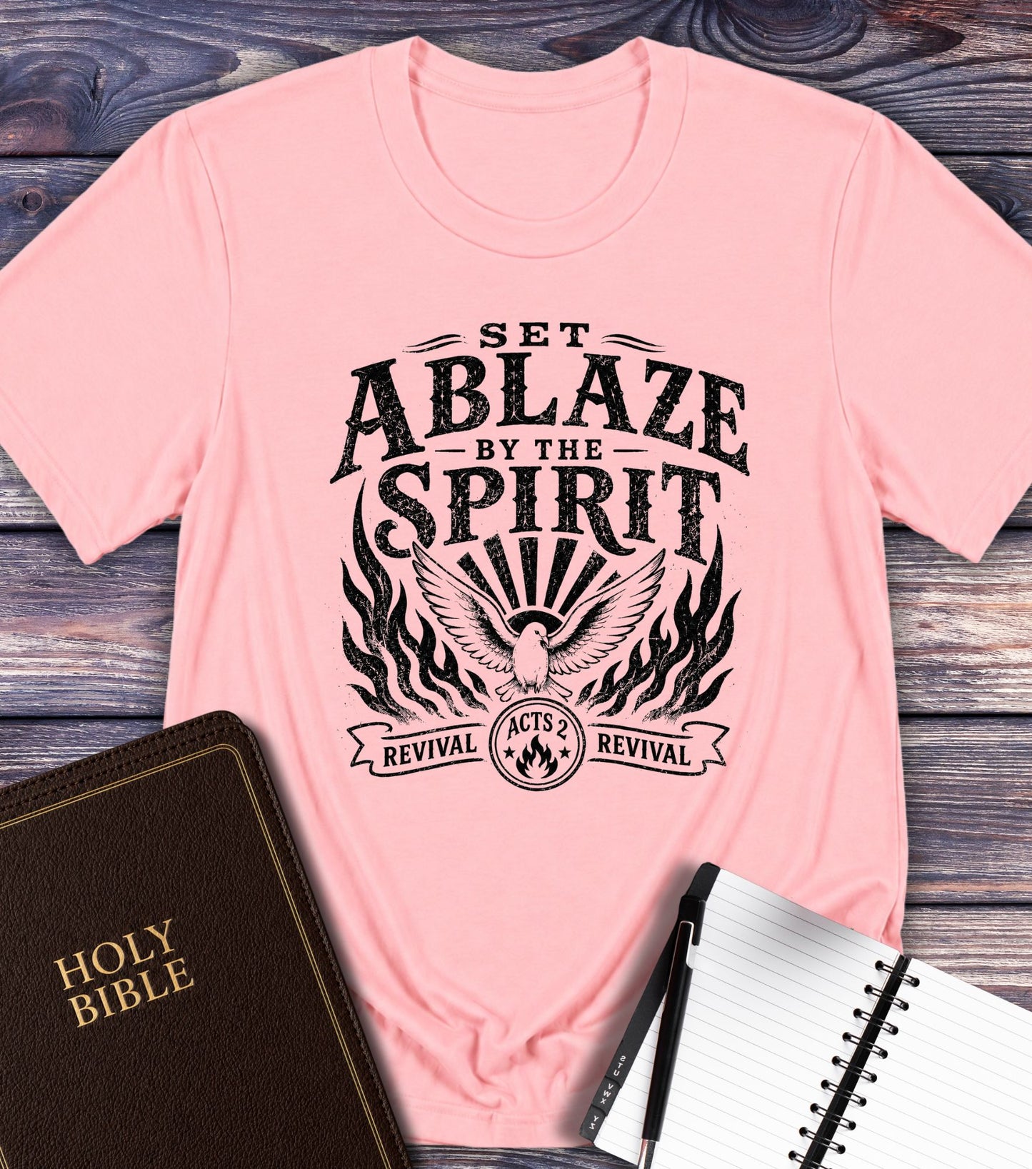 Ablaze Spirit Christian Tee