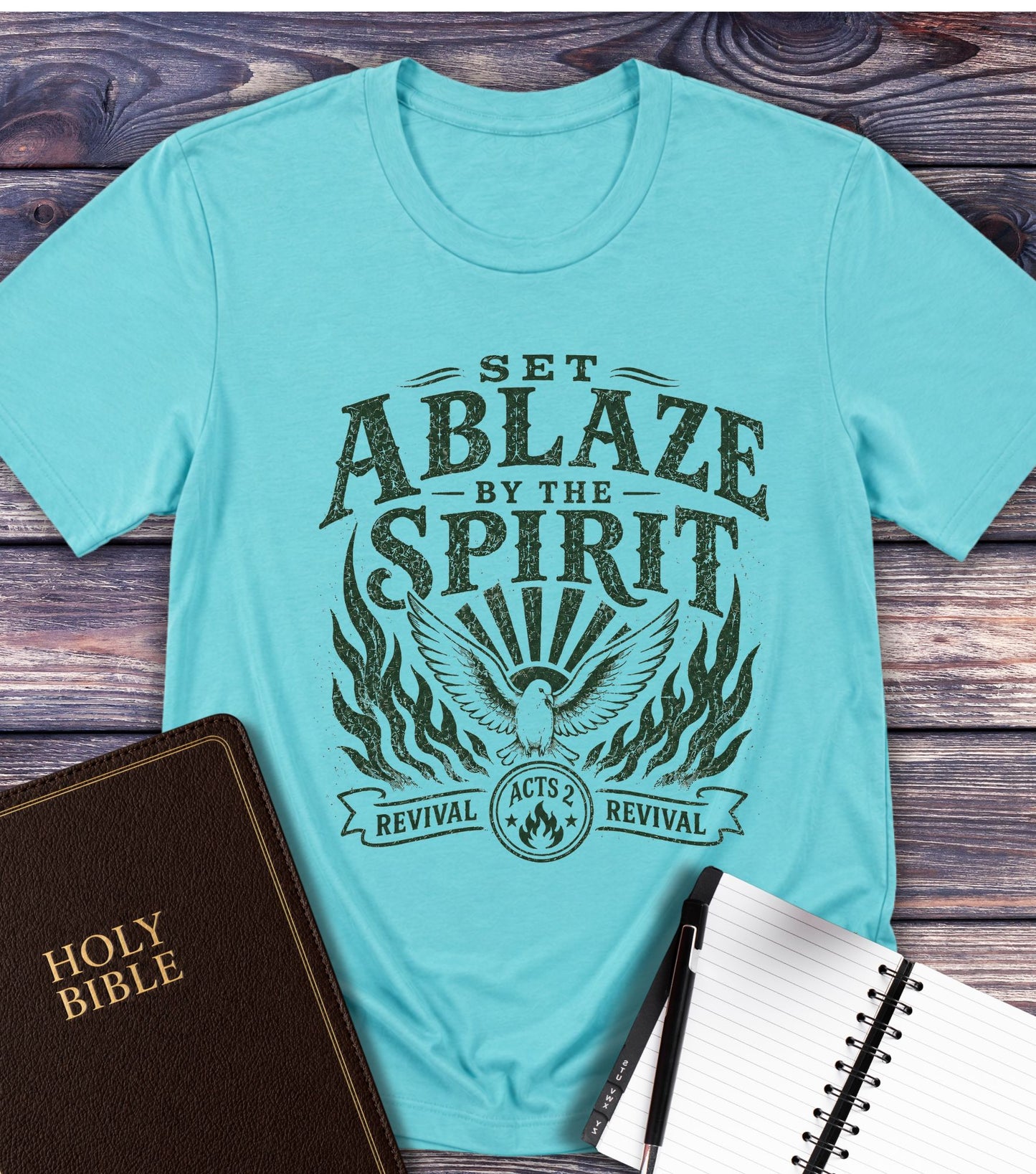 Ablaze Spirit Christian Tee