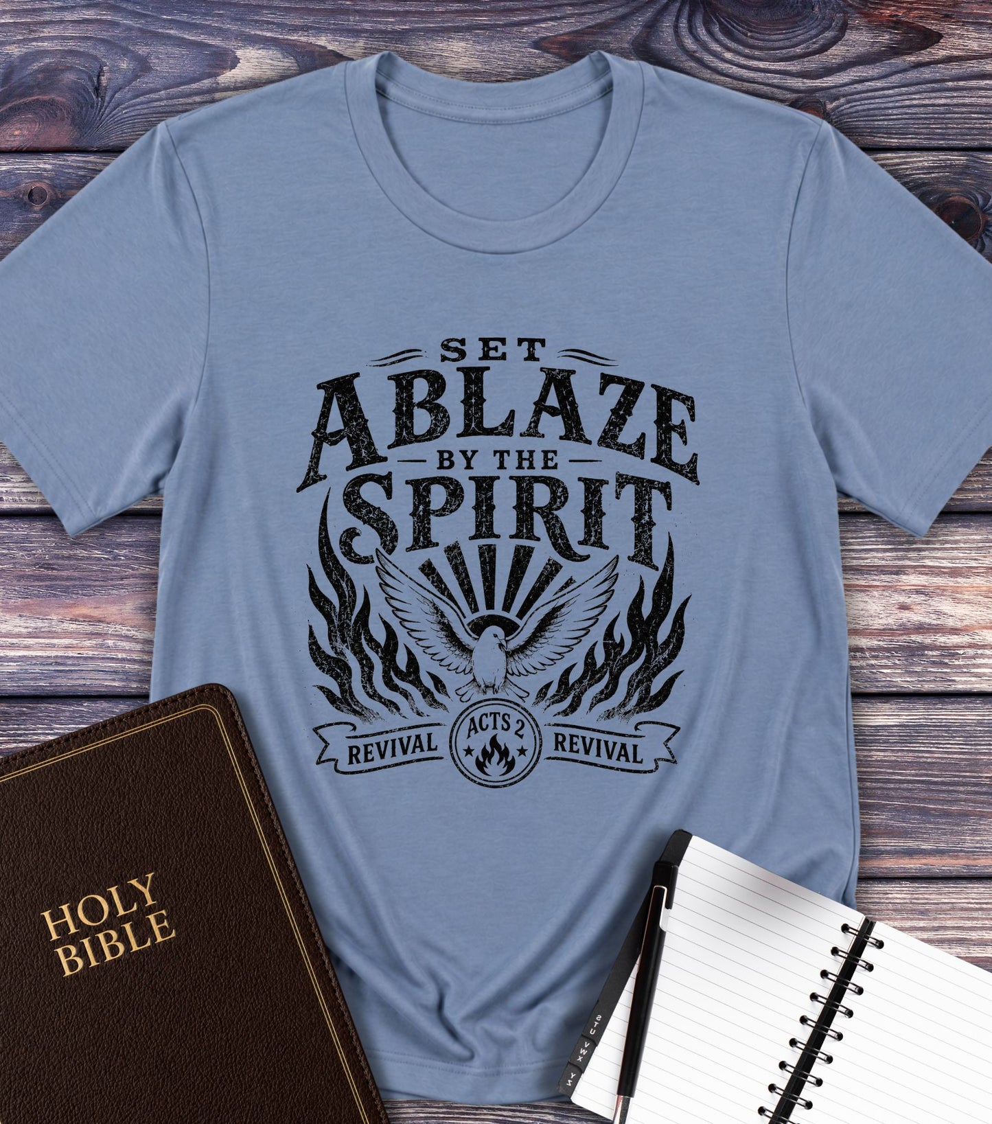 Ablaze Spirit Christian Tee