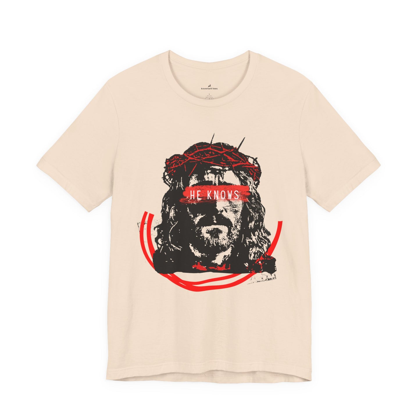 He Knows -Christian T-Shirt